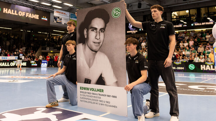 Göppingen - Edwin Vollmer in der FRISCH AUF! Hall of Fame