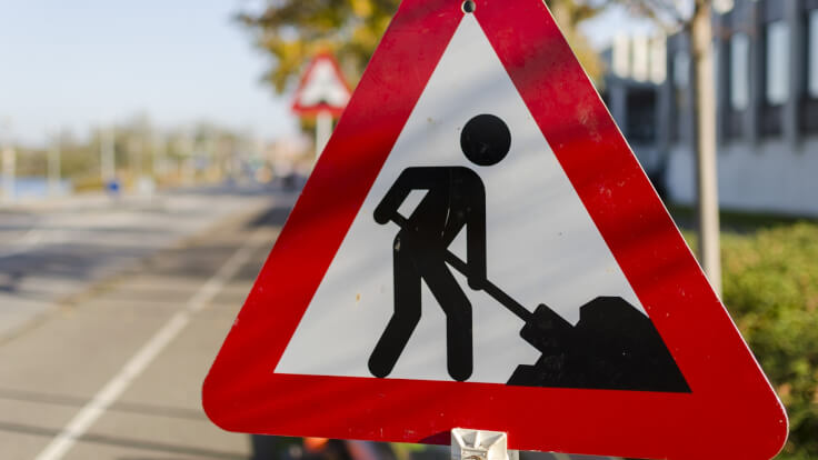 Göppingen - Fahrstreifensperrung ab dem 13. April im B10 Tunnel