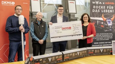 Göppingen - Märklin versteigert Wacken Teufelszug und unterstützt gemeinnützige DKMS mit 12.000.- Euro
