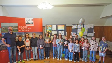Uhingen - Siegerehrung des Malwettbewerbs für das Schülerferienprogramm