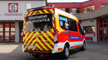 Eislingen - Neuer Mannschaftstransportwagen für die Freiwillige Feuerwehr Eislingen