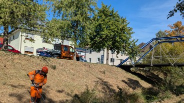 Eislingen - Rückschnitt an städtischen Gewässern