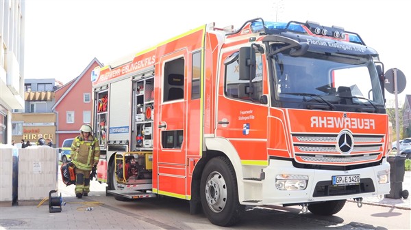 Eislingen: Brandgeruch löst Feuerwehreinsatz aus