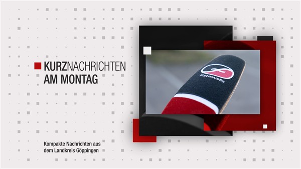 Polizei fahndet nach Einbrecher in Geislingen, Projekt zur Barrierefreiheit in Uhingen und weitere Meldungen – die Kurznachrichten vom Montag 