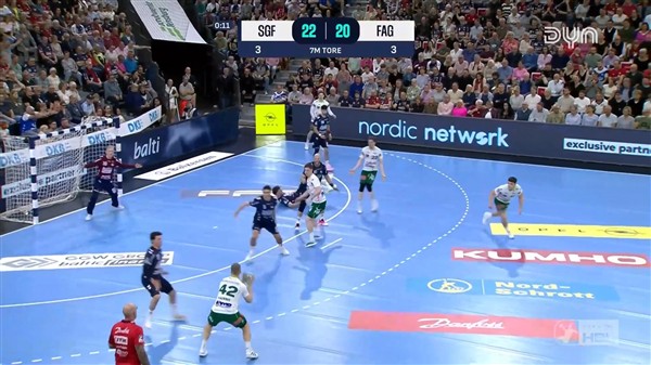 Handball: Die Highlights vom Bundesligaspiel FRISCH AUF! Göppingen gegen den SG Flensburg-Handewitt 